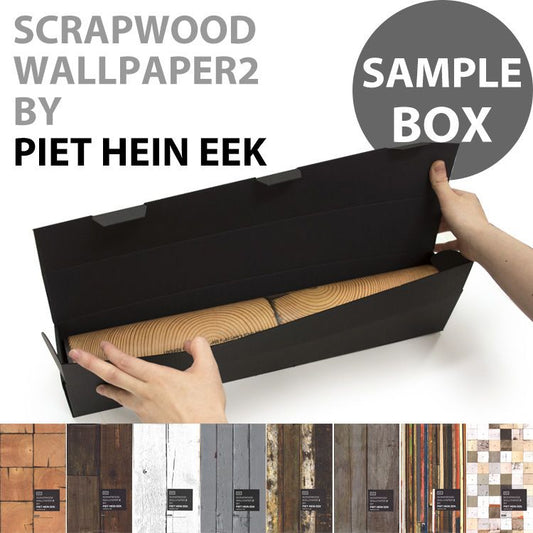 輸入壁紙 SCRAPWOOD WALLPAPER BY PIET HEIN EEK 2 / ピート・ヘイン・イーク サンプルボックス