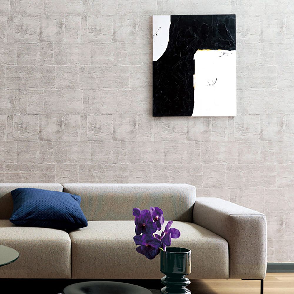 生のり付き【15m+施工道具セット】国産壁紙 クロス / サンゲツ / レンガ柄 RE-55681 FE-76620