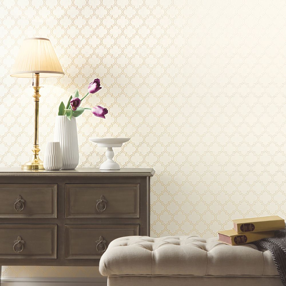 生のり付き【10m+施工道具セット】国産壁紙 クロス / サンゲツ / パターン柄 RE-55910 FE-76801