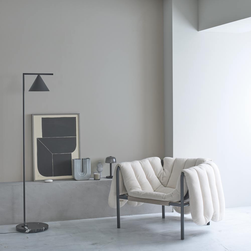 RF-3002 RH-9062 壁紙 のり付き クロス / ルノン / フレッシュ グレーの無地【15mパック】