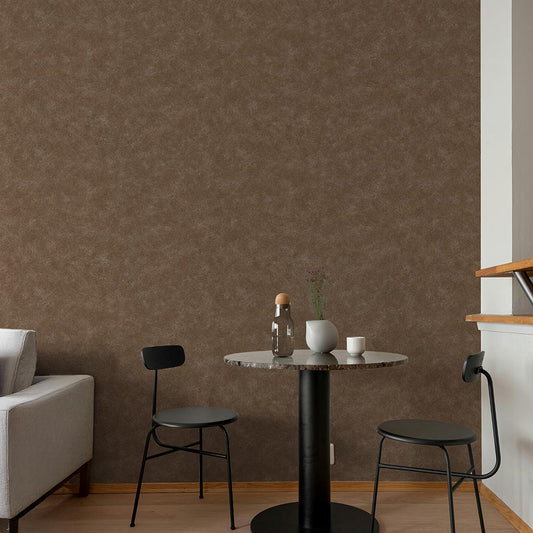 RF-3027 壁紙 のり付き クロス / ルノン / フレッシュ ブラウンの無地【30mパック】