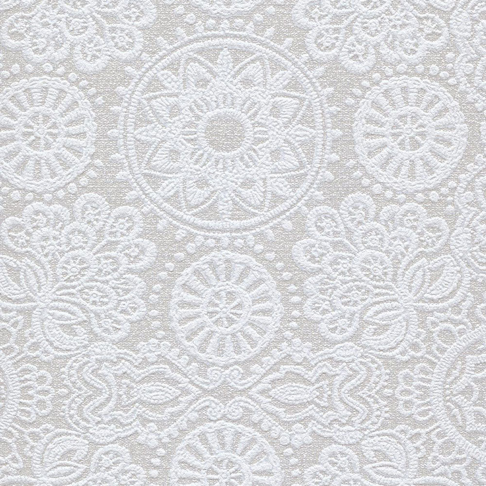 RF-3148 壁紙 のり付き クロス / ルノン / フレッシュ 花柄【30mパック】