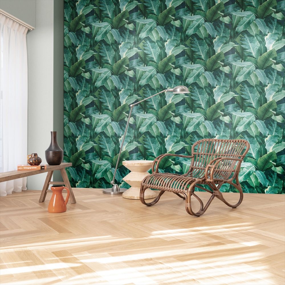 RF-3160 RH-9286 壁紙 のり付き クロス / ルノン / フレッシュ ボタニカル【15m+施工道具セット】