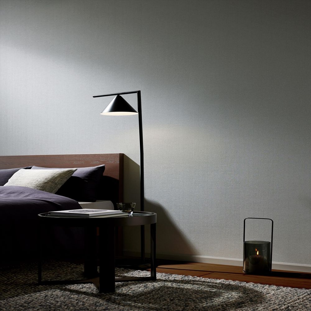 RF-3190 壁紙 のり付き クロス / ルノン / フレッシュ グレーの無地【15mパック】