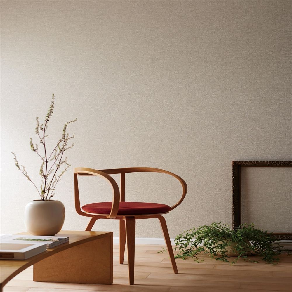 RF-3203 壁紙 のり付き クロス / ルノン / フレッシュ ベージュの無地【15mパック】