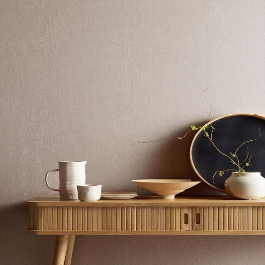 RF-3340 壁紙 のり付き クロス / ルノン / フレッシュ ブラウンの無地【15mパック】