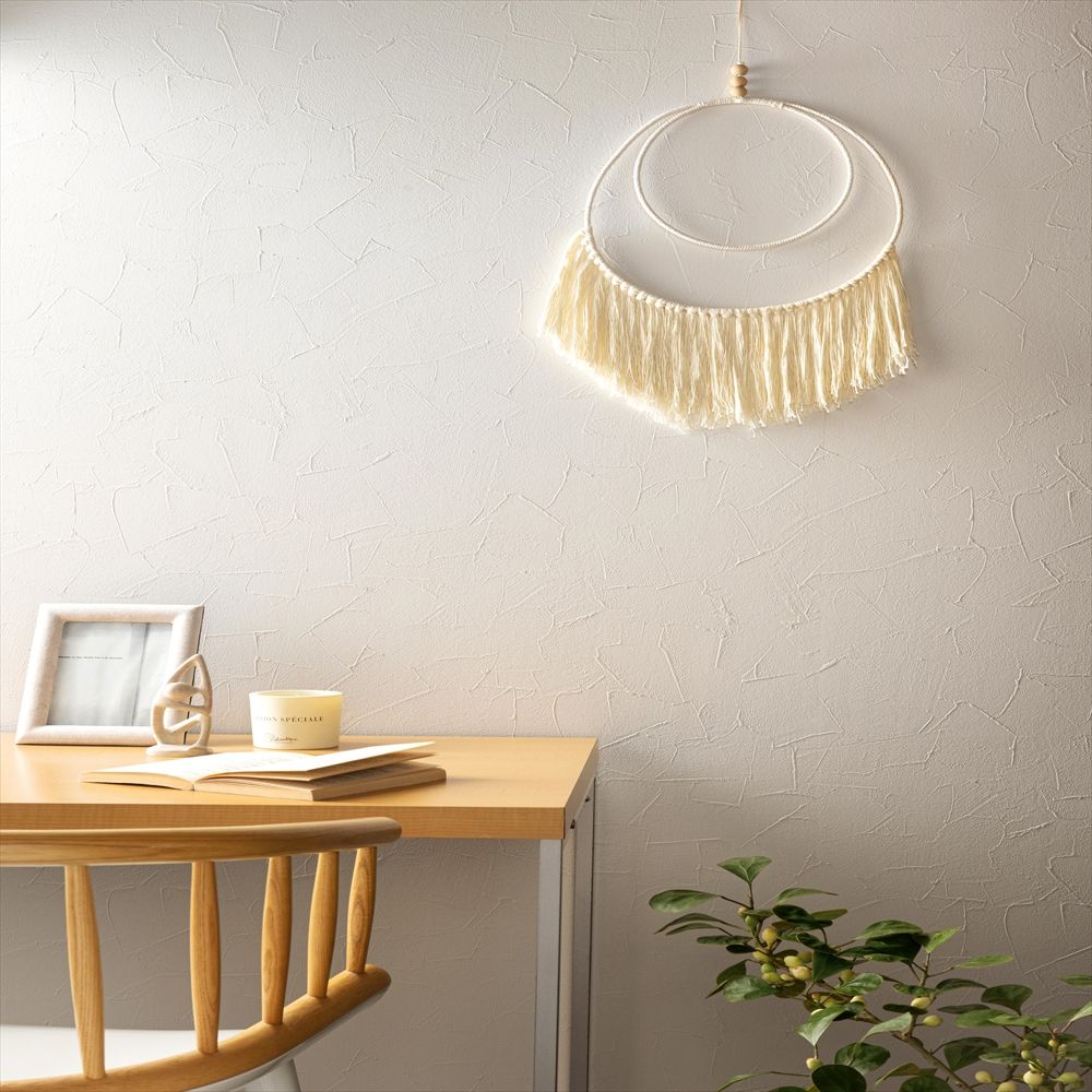 RF-3343 壁紙 のりなし クロス / ルノン / フレッシュ ベージュの無地【サンプル】