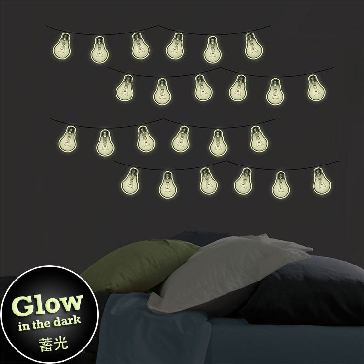 WALL POPS! / ウォールポップス Bright Ideas Glow in the Dark Wall Art Kit / WPK3016