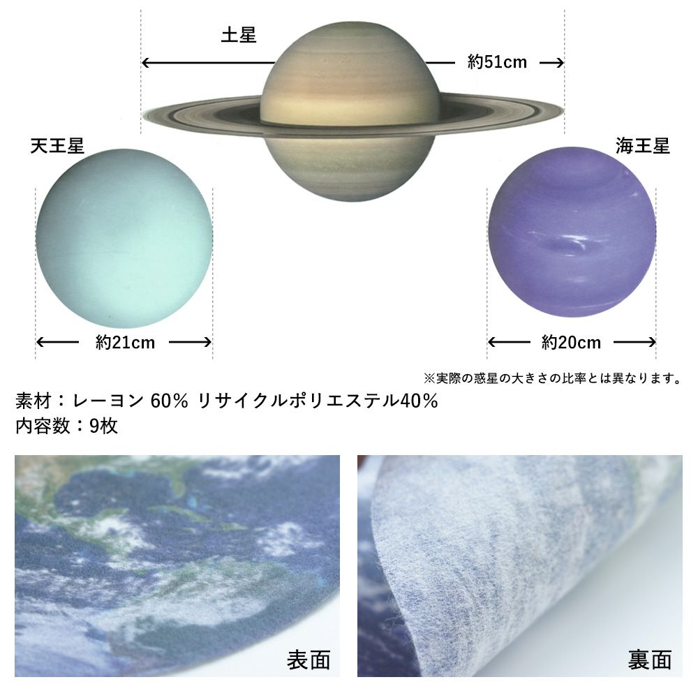 はがせる惑星壁紙 Hattan Planet ハッタン プラネット