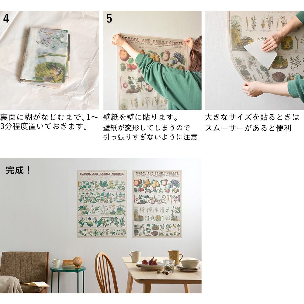 Hattan Art Poster ハッタンアートポスター Leaves from Nature No.9 / HP-00259 Mサイズ(45cm×67cm)