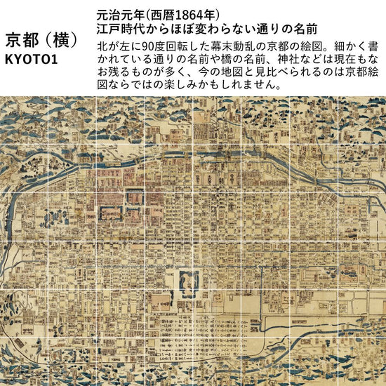 京都古地図について