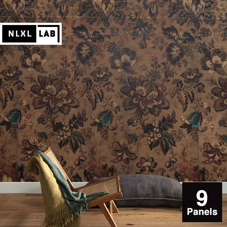 輸入壁紙 NLXL LAB BIG PATTERN "BOGOR" MURAL BY MR & MRS VINTAGE / MRV-04