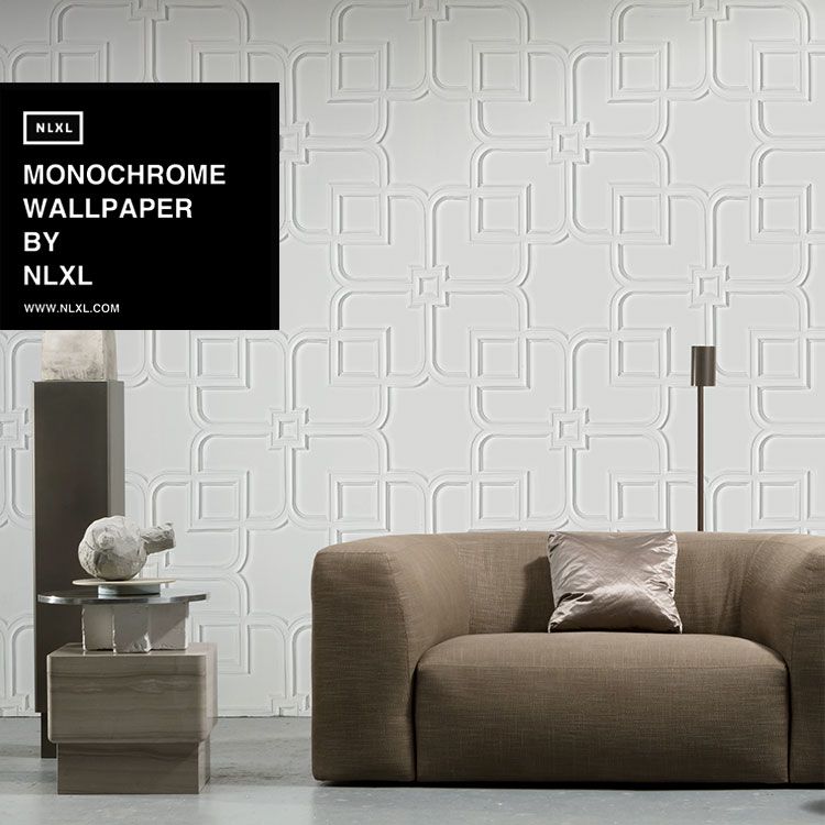 輸入壁紙 NLXL MONOCHROME WALLPAPER ORNAMENT WALLPAPER BY PIET BOON / PIB-12