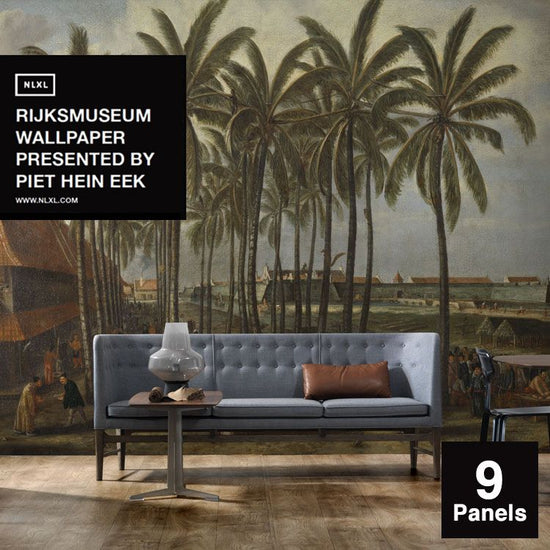 輸入壁紙 NLXL RIJKSMUSEUM WALLPAPER PRESENTED BY PIET HEIN EEK CASTLE OF BATAVIA / RKS-04【9パネル】