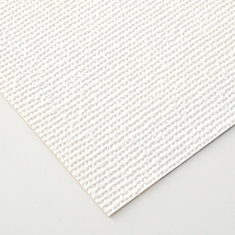 生のり付き【15mパック】お買い得 国産壁紙 クロス / ルノン / 白の織物調 RM-812