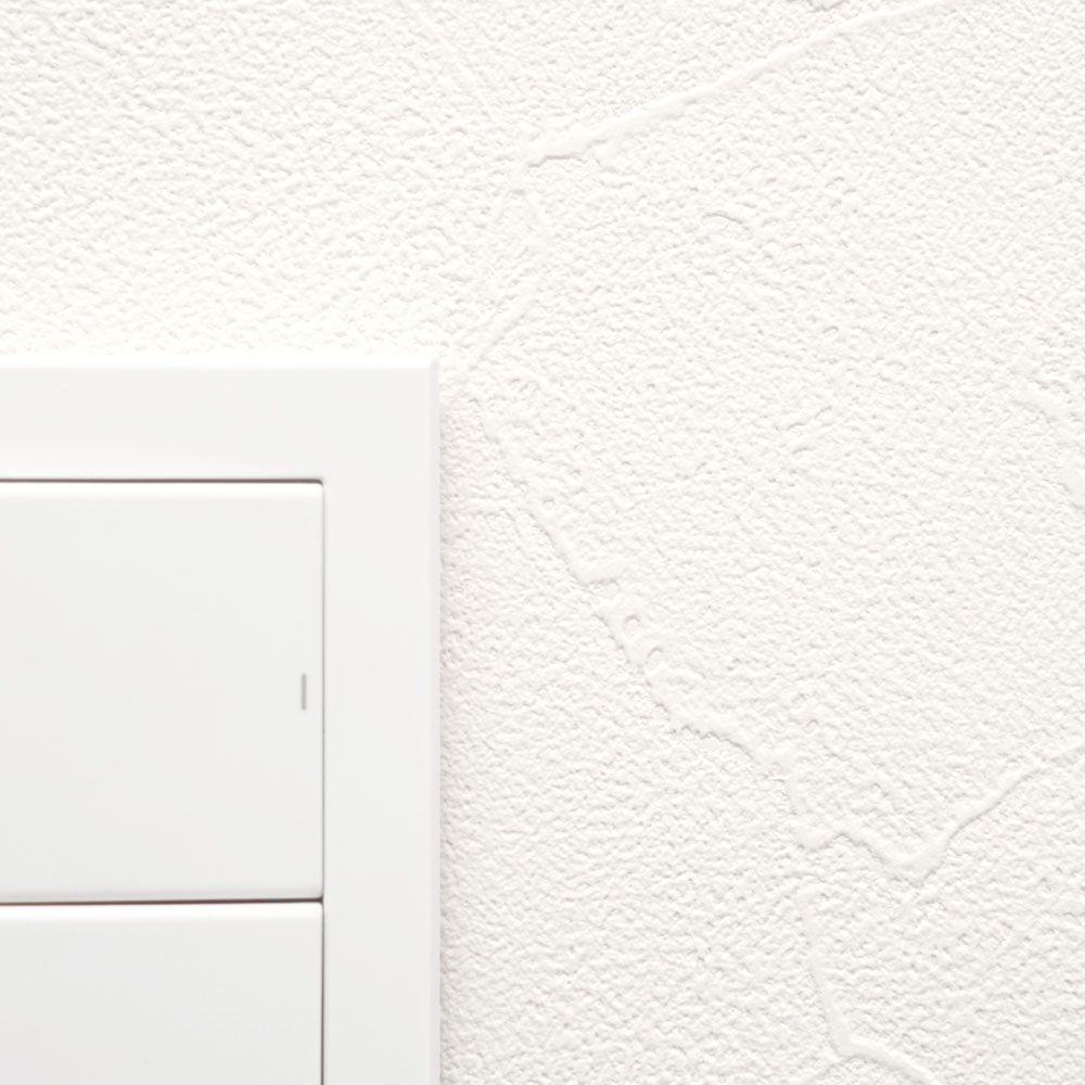 【サンプル】お買い得 国産壁紙 クロス / ルノン / 白の塗り壁調 RM-838