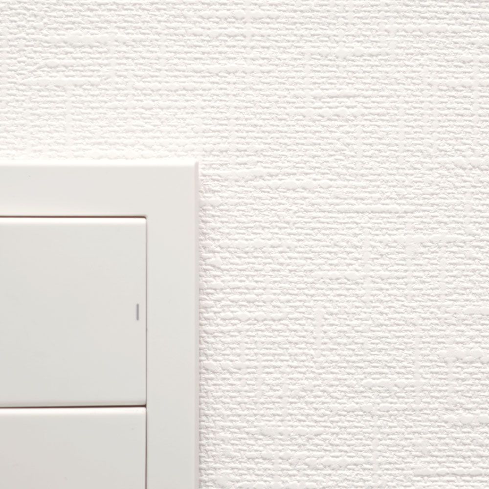 生のり付き【30m+施工道具セット】お買い得 国産壁紙 クロス / ルノン / 白の織物調 RM-856