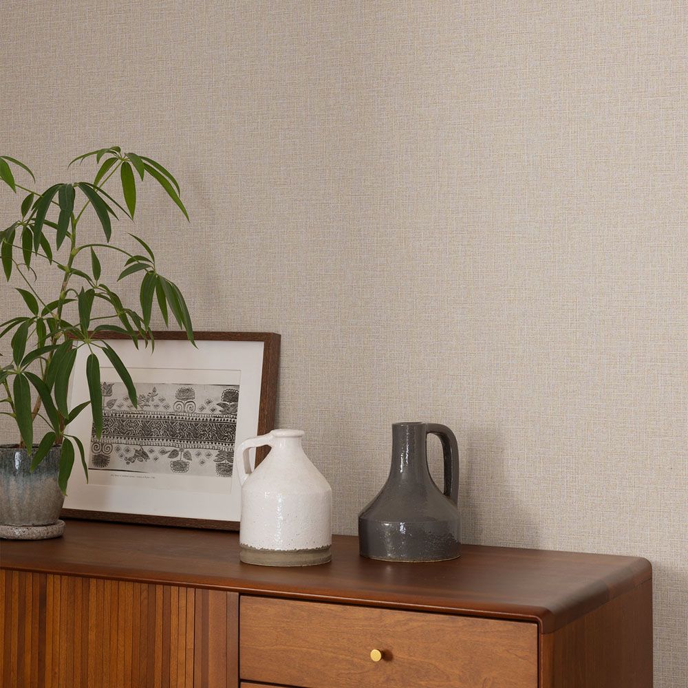 のりなし【1m単位切り売り】お買い得 国産壁紙 クロス / ルノン / ブラウン・グレージュ RM-869