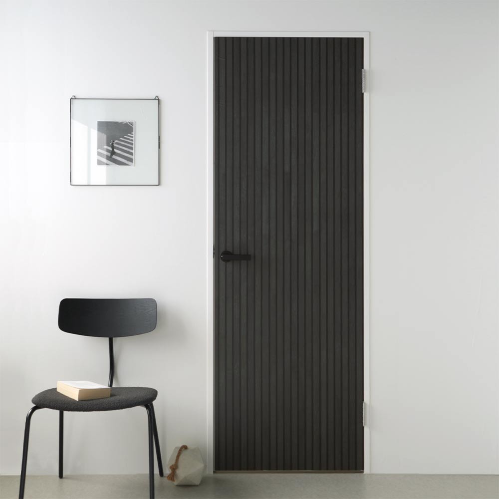 【3本セット】EASY WALL TAPE リブウッド/チャコールウッド ERN09 Room No.0 イージーウォールテープ （幅23cm×6m）