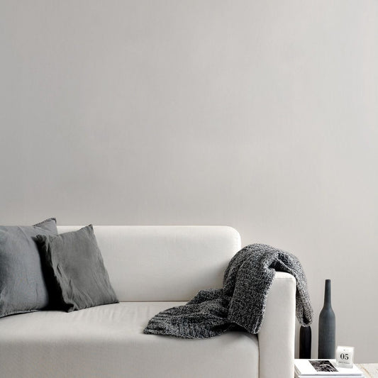 はがせる壁紙 のりなしタイプ Room No.0 モノトーン (49cm×2.5mサイズ) NRN-MT02 ペールグレー