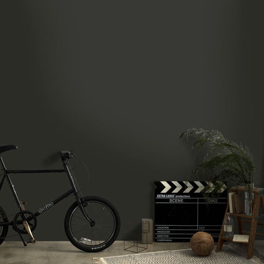 はがせる壁紙 のりなしタイプ Room No.0 モノトーン (49cm×3mサイズ) NRN-MT06 ピュアブラック