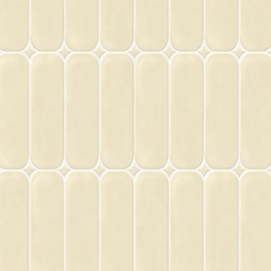 【サンプル】 貼ってはがせる シール壁紙 「Hatte me! （ハッテミー）」 リメイクシート ラウンドタイル ROTI-06 / イエロー