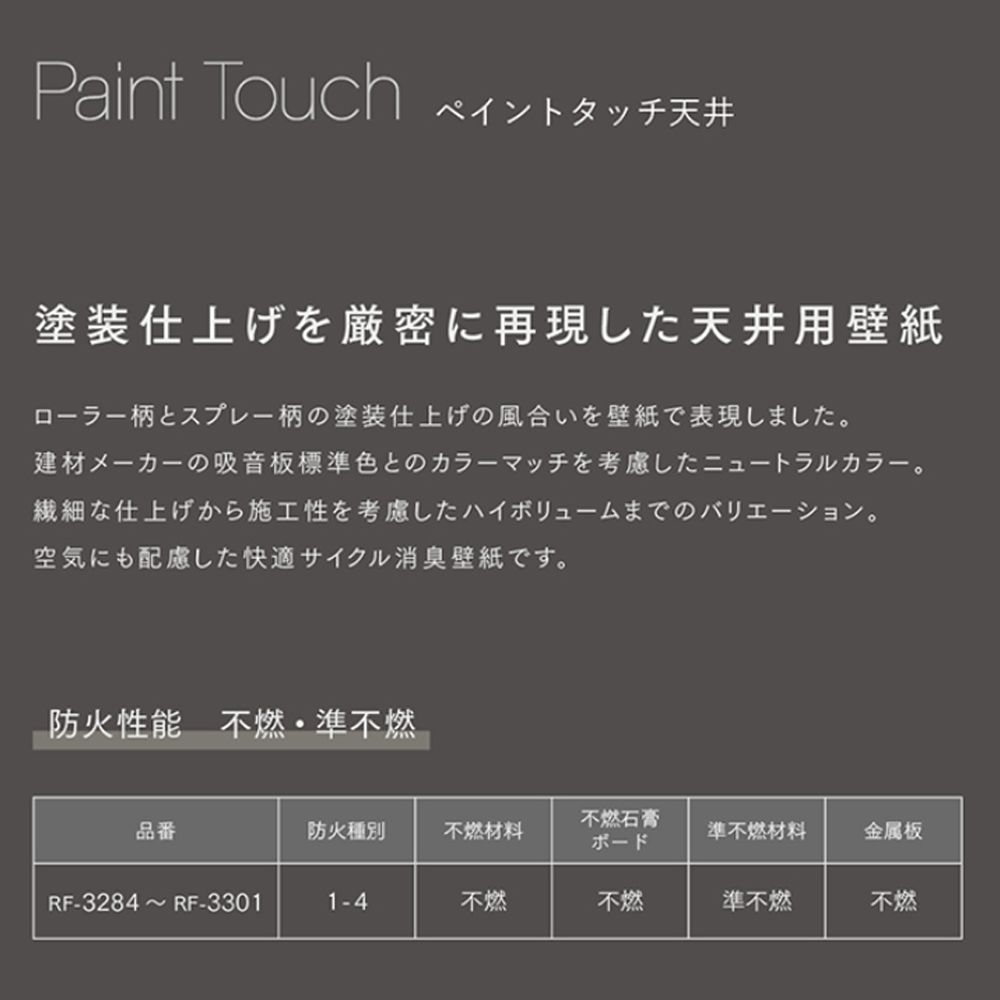 RF-3300 壁紙 のり付き クロス / ルノン / フレッシュ 天井におすすめ【15mパック】