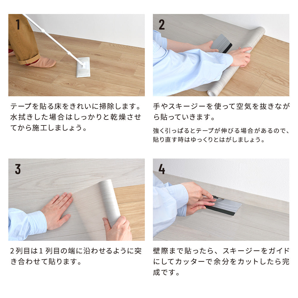 貼り方