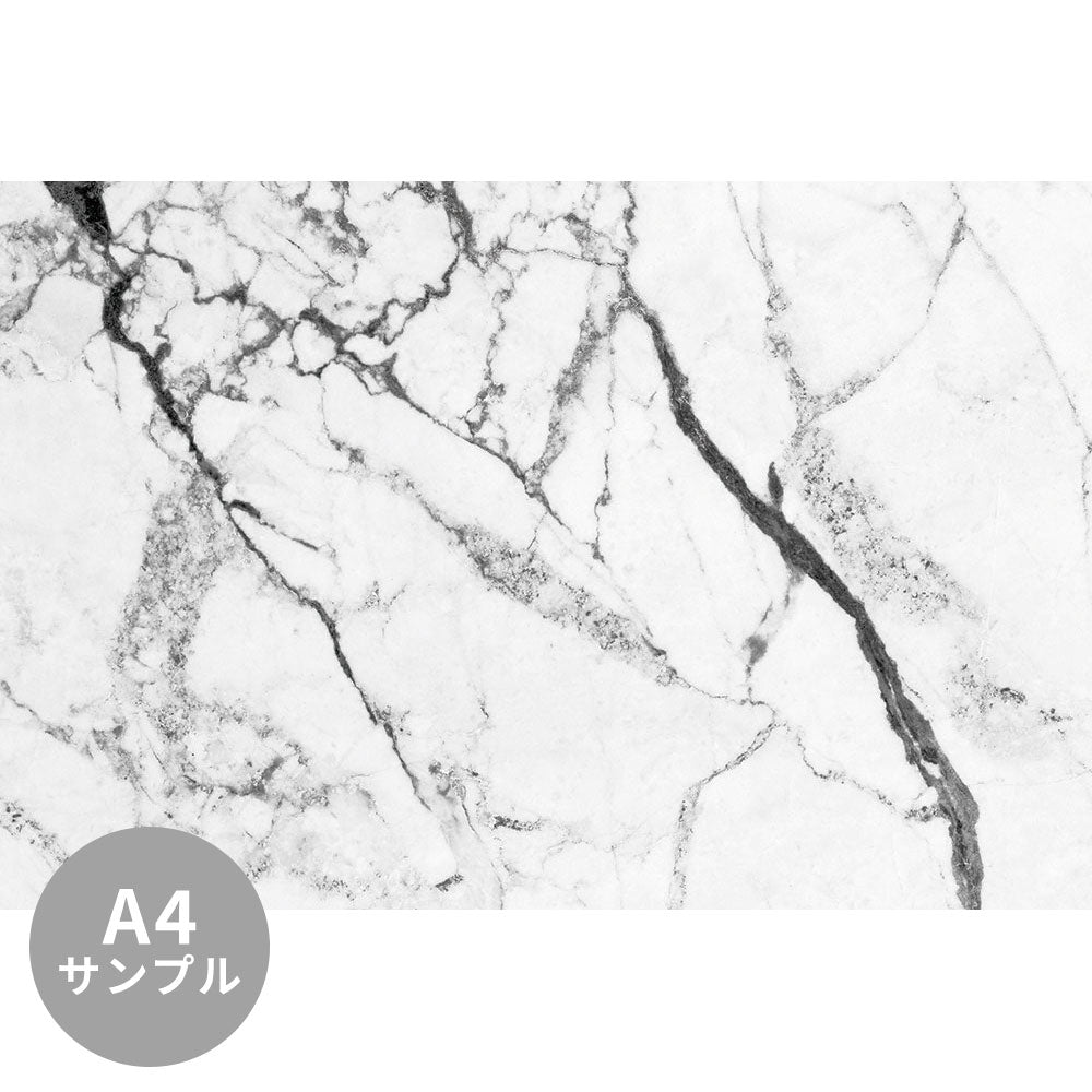 【サンプル】はがせるミューラル壁紙 シールタイプ Monotone marble TSO-G00006