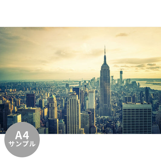 【サンプル】はがせるミューラル壁紙 のりなし New York City Landscape NSO-G00023