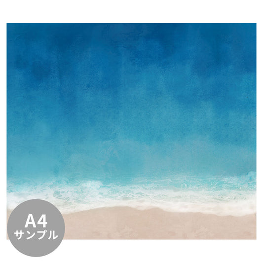 【サンプル】はがせるミューラル壁紙 のりなし Tropical Beach  NSO-G00065