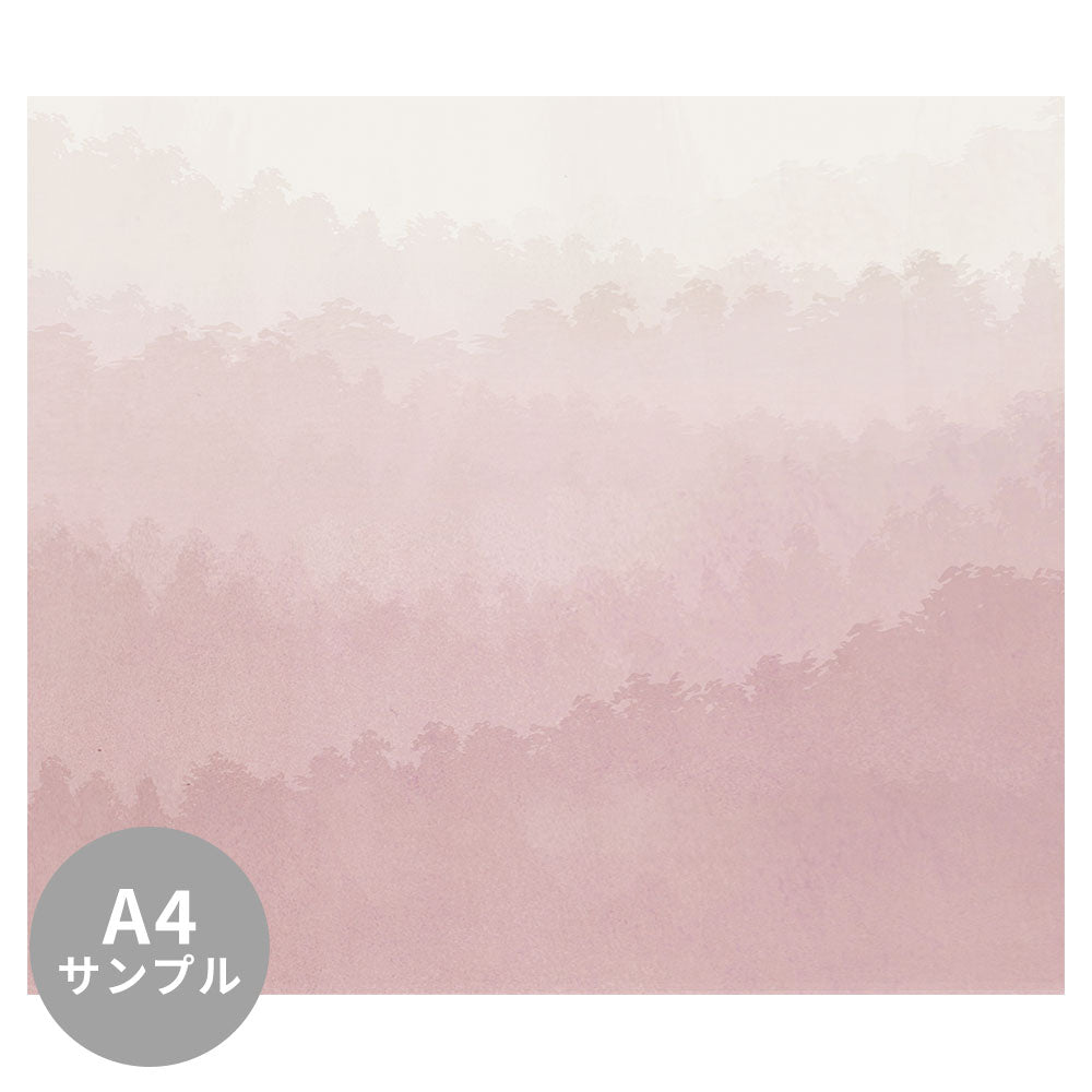 【サンプル】はがせるミューラル壁紙 のりなし Watercolor Autumn NSO-G00084