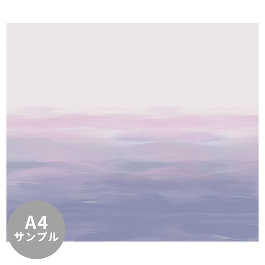 【サンプル】はがせるミューラル壁紙 シールタイプ Calm Water Periwinkle-Pink TSO-G00090