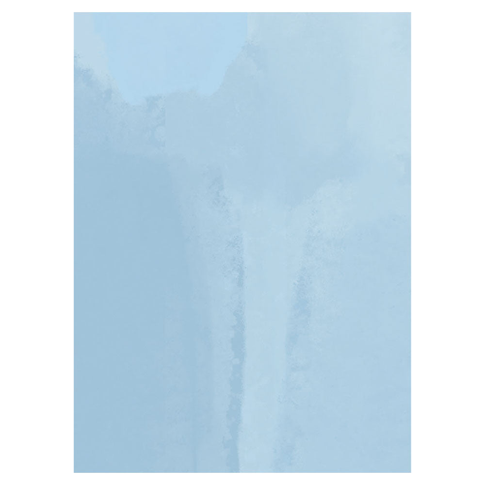 【サンプル】はがせるミューラル壁紙 のりなし Abstract Gouache Sky Blue NSO-G00093