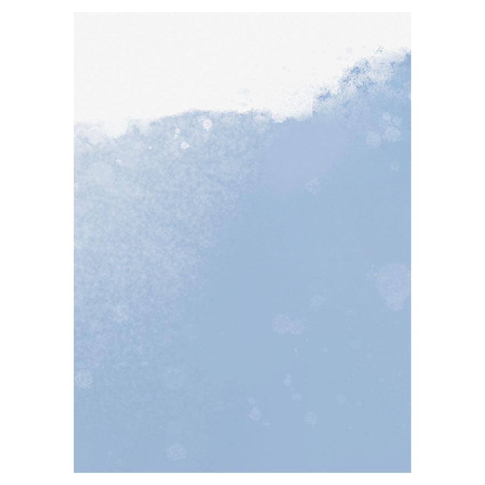 【サンプル】はがせるミューラル壁紙 のりなし Half Painted Carolina Blue NSO-G00104