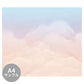 【サンプル】はがせるミューラル壁紙 のりなし Watercolor Clouds Morning NSO-G00109