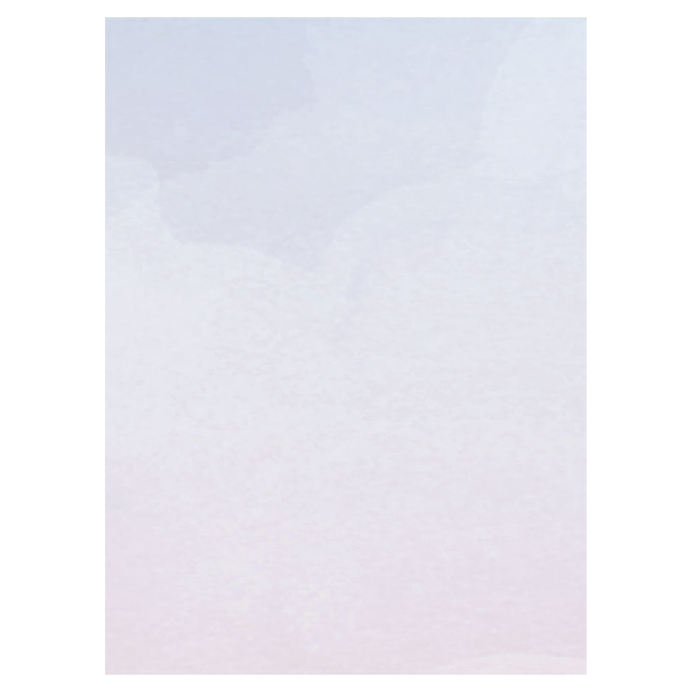 【サンプル】はがせるミューラル壁紙 のりなし Watercolor Clouds Morning NSO-G00109