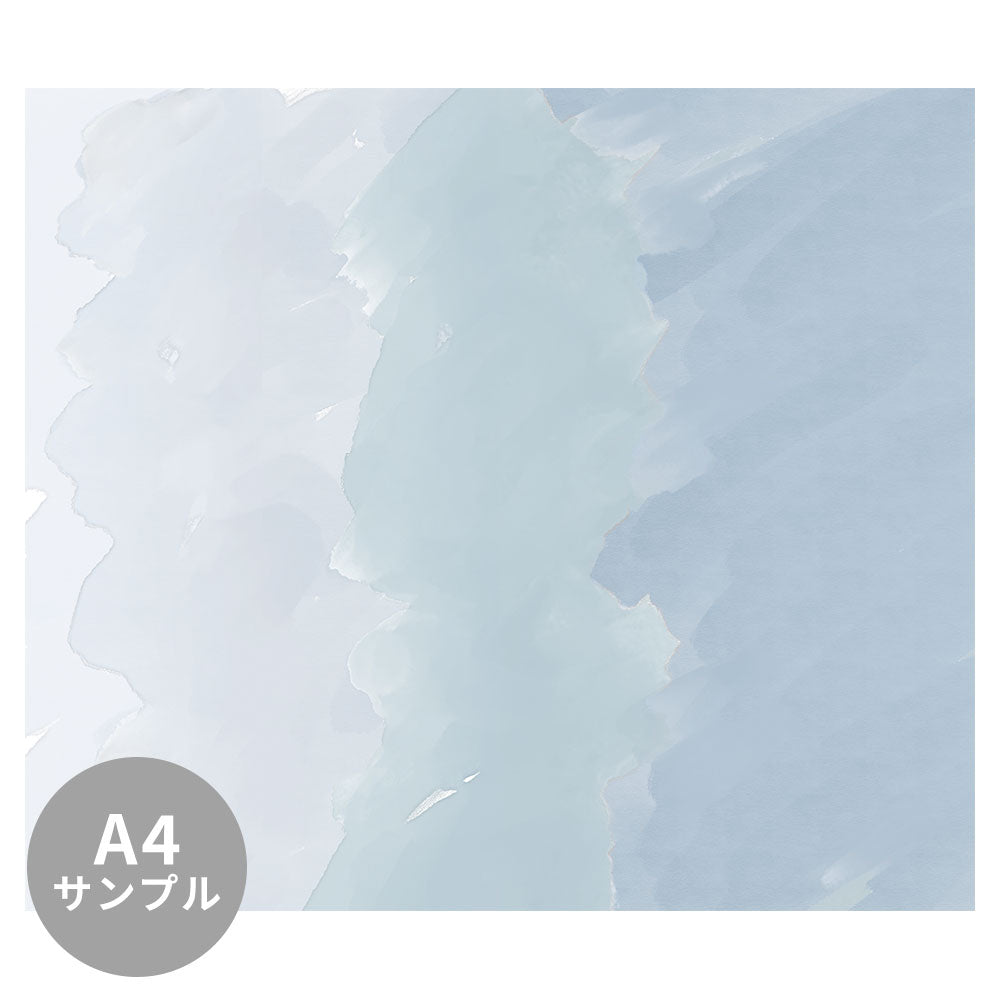 【サンプル】はがせるミューラル壁紙 シールタイプ Shore Pastel Blue TSO-G00113