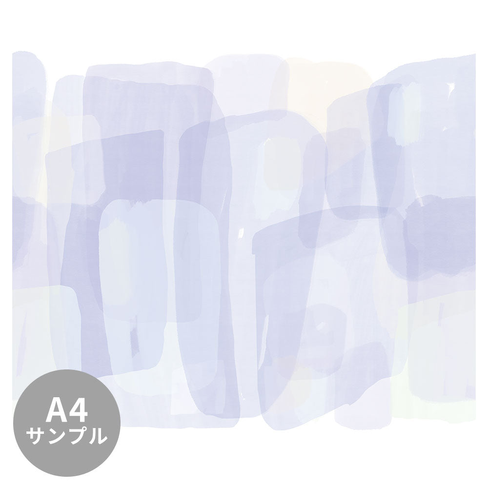 【サンプル】はがせるミューラル壁紙 のりなし Abstract Squares Periwinkle NSO-G00130