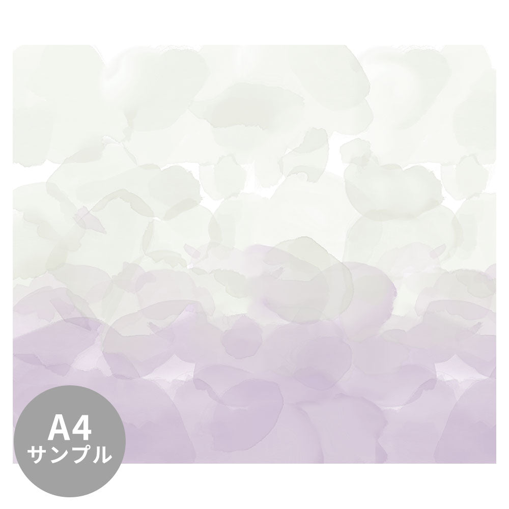 【サンプル】はがせるミューラル壁紙 のりなし Flower Petals Lilac NSO-G00162