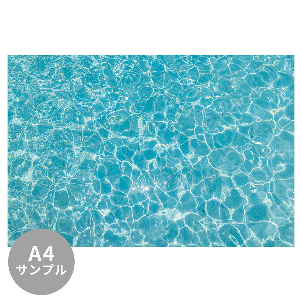 【サンプル】はがせるミューラル壁紙 のりなし Crystal clear ocean lagoon NSO-G00300