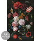 【サンプル】はがせるミューラル壁紙 シールタイプ Jan Davidszoon de Heem Still Life with Flowers in a Glass Vase TSO-S00068