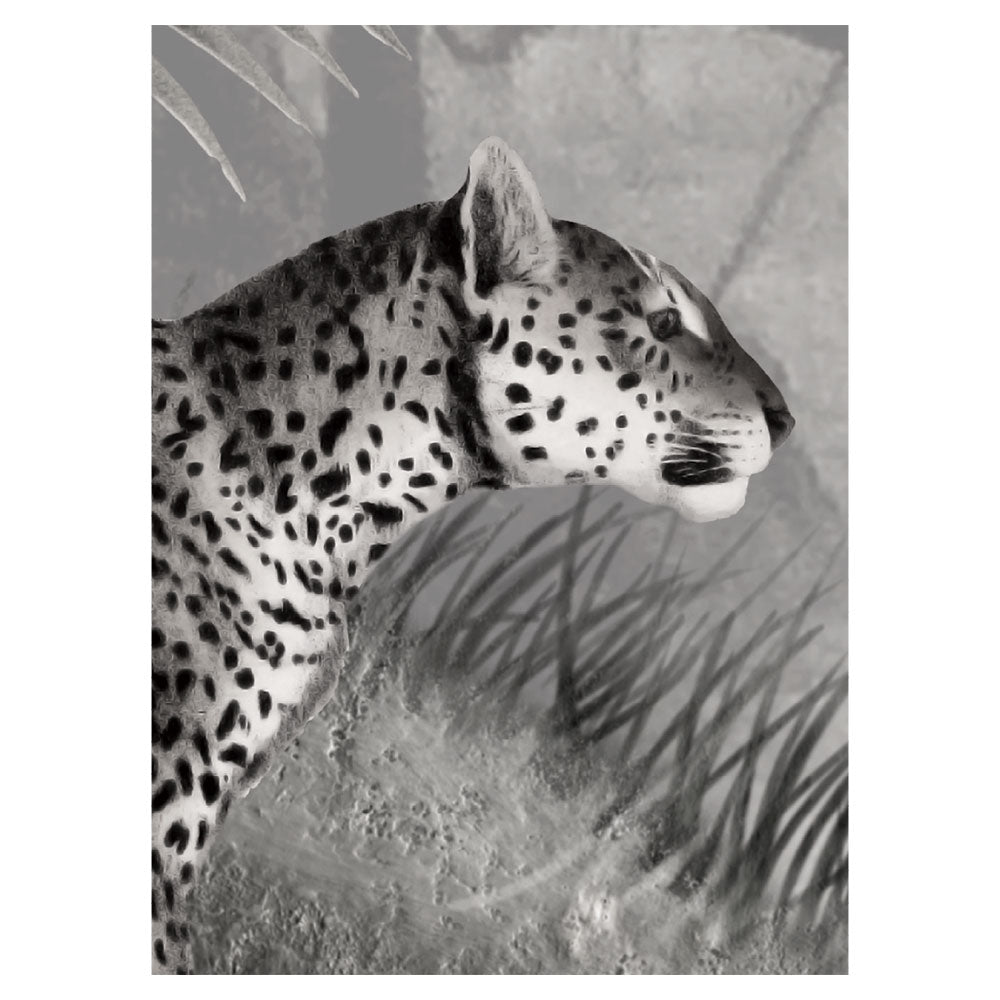 Sir Edward Leopard Landscape Black and White W13374