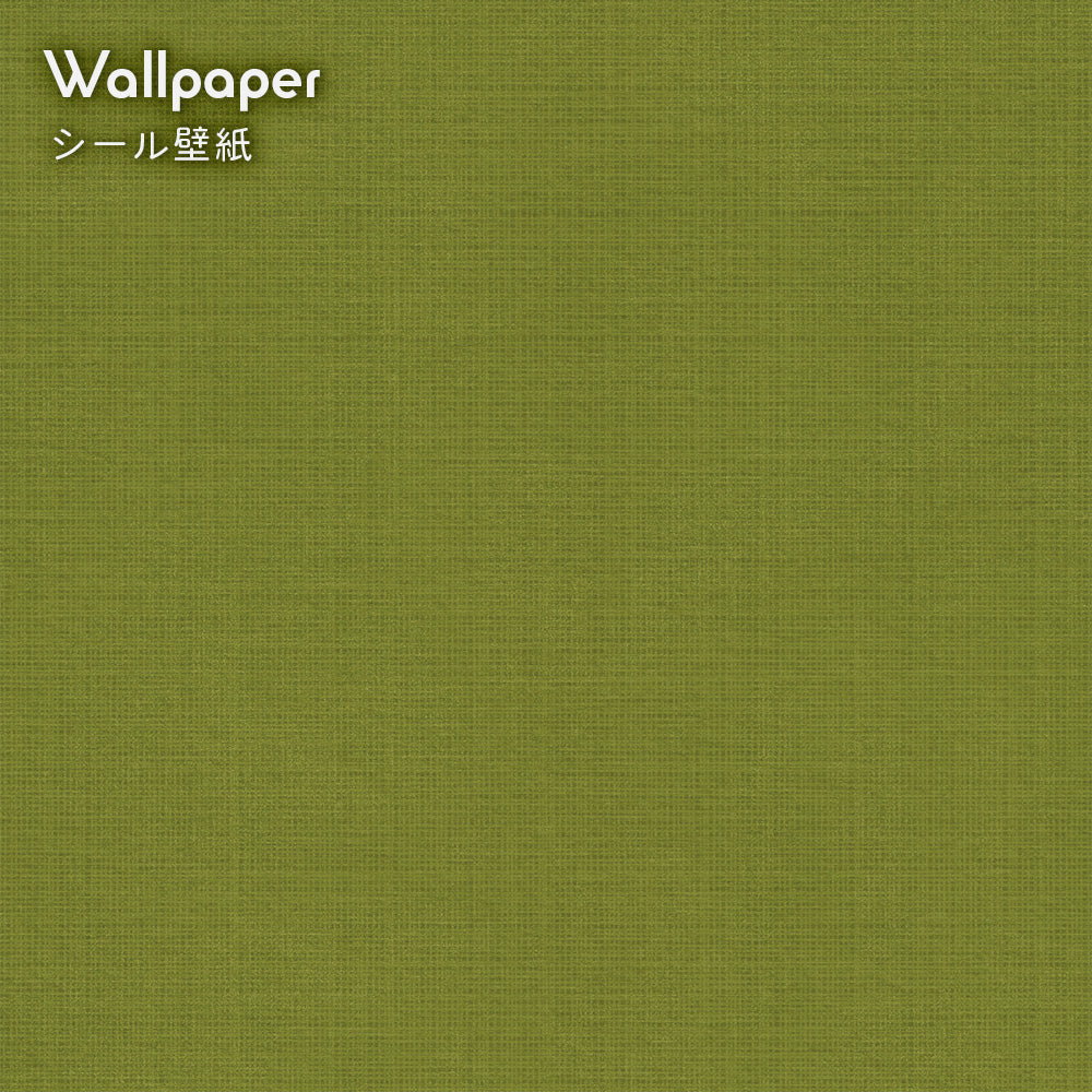 【サンプル】はがせる壁紙 シールタイプ レトロトレ ノスタルジックカラー TRT-PN16 モケットグリーン