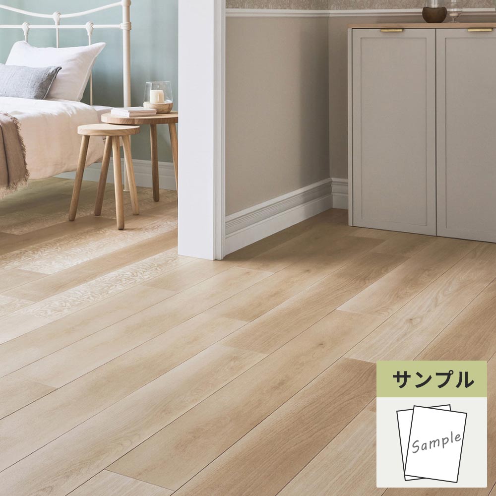 【サンプル】 フロアタイル サンゲツ ウッド モリスオークプレーン WD-2002