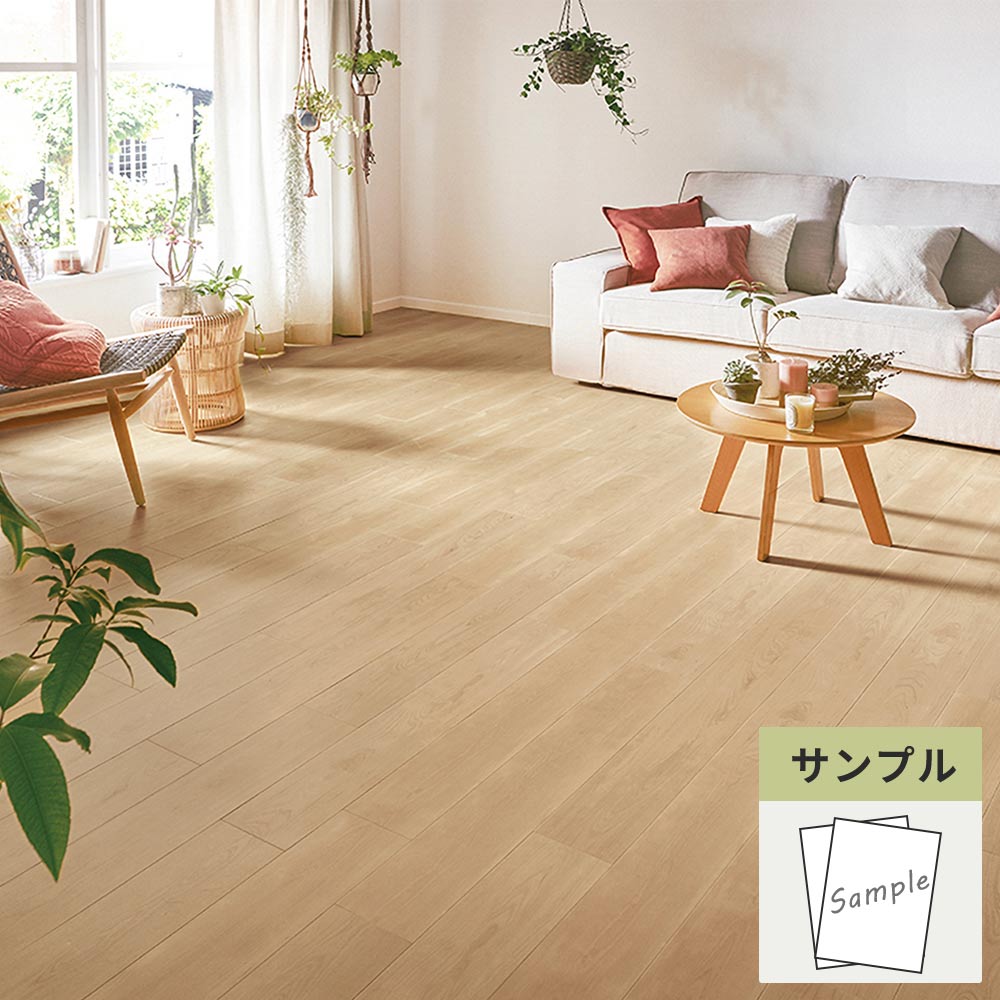 【サンプル】 フロアタイル サンゲツ ウッド セレナバーチ WD-2093