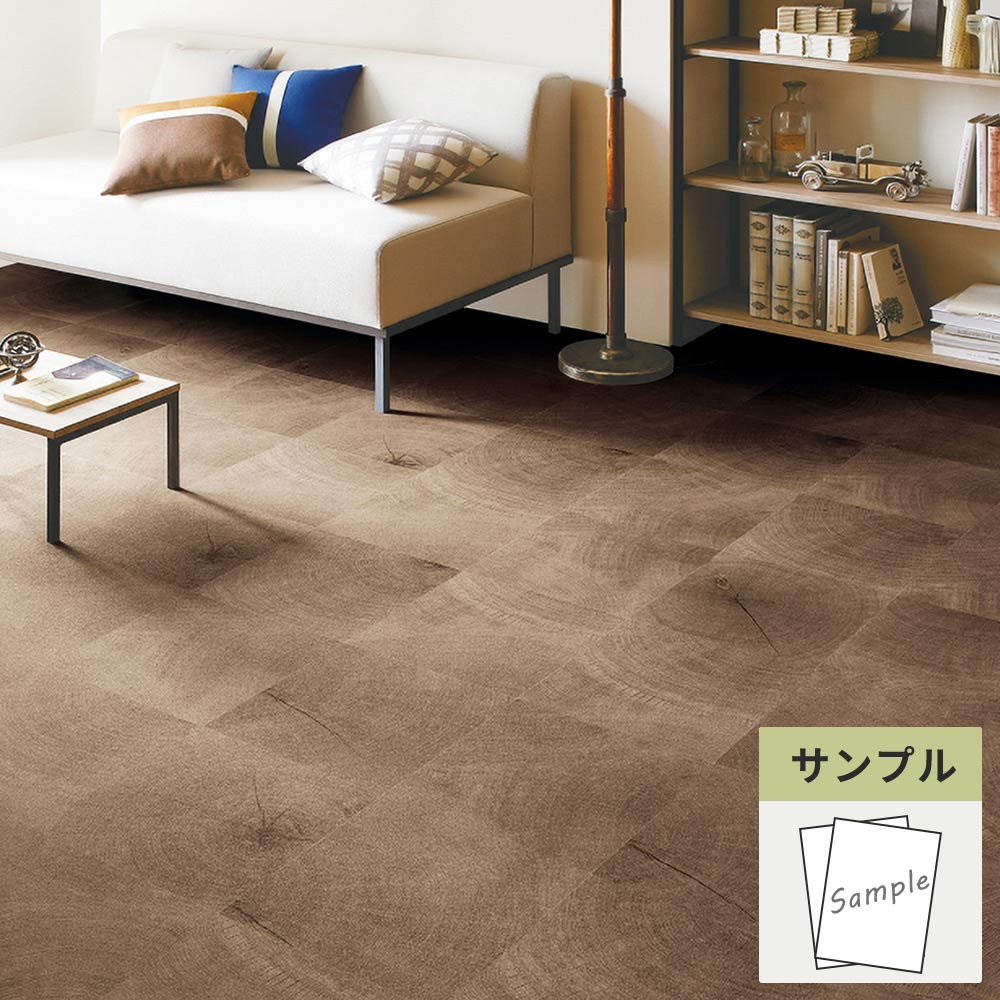 【サンプル】 フロアタイル サンゲツ ウッド スタンプウッド WD-2101