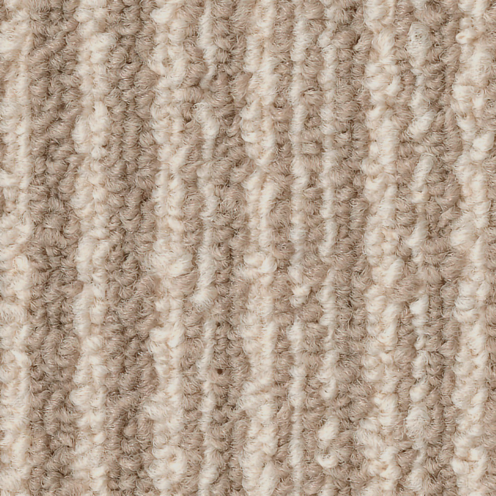 【サンプル】洗えるタイルカーペット サンゲツ  STYLE KIT+ STRIPE KIT-1621 ベージュ 吸着タイプ 床暖房対応