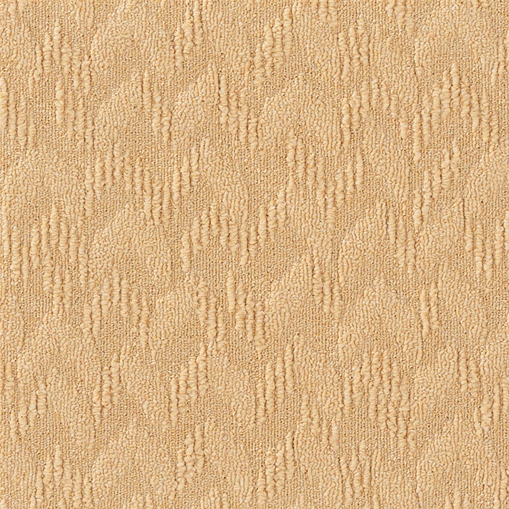 【サンプル】洗えるタイルカーペット 東リ ファブリックフロア アタック1100 スフレニット AK1102 クリームイエロー 吸着タイプ 床暖房対応