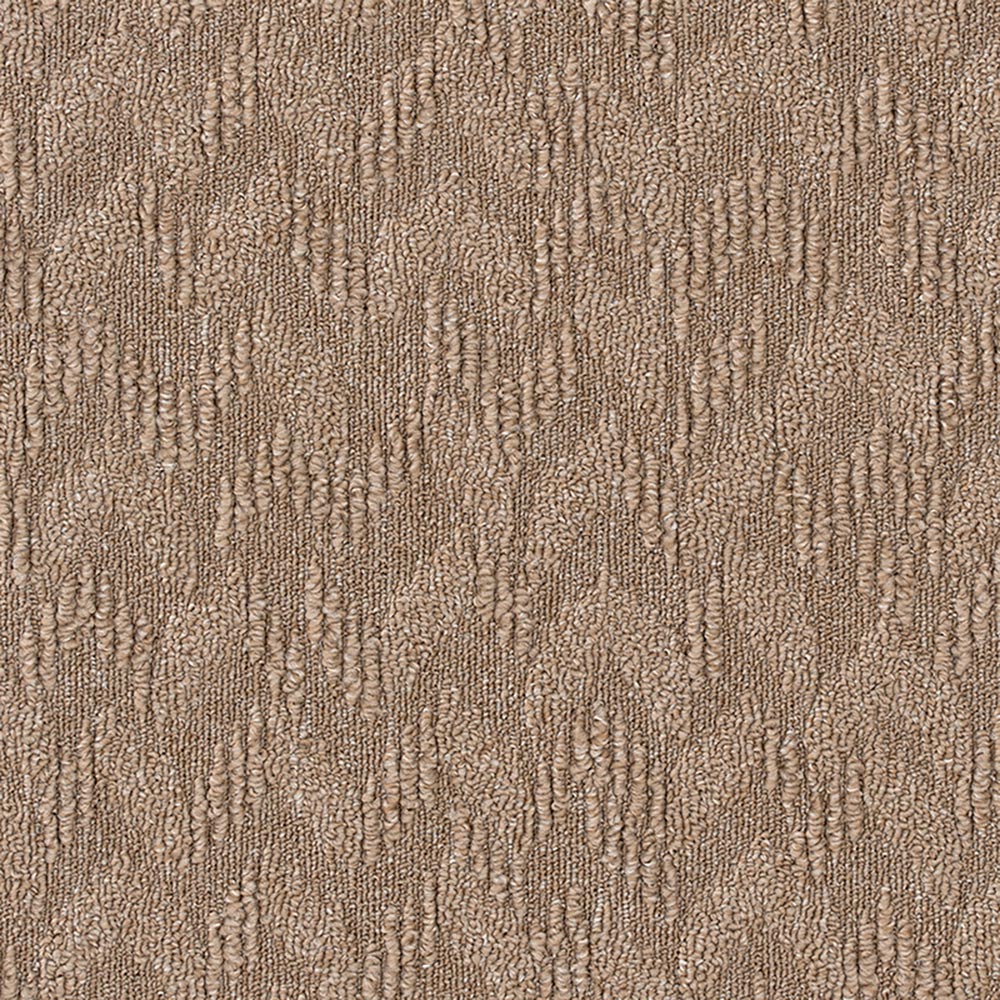 【サンプル】洗えるタイルカーペット 東リ ファブリックフロア アタック1100 スフレニット AK1104 ライトブラウン 吸着タイプ 床暖房対応